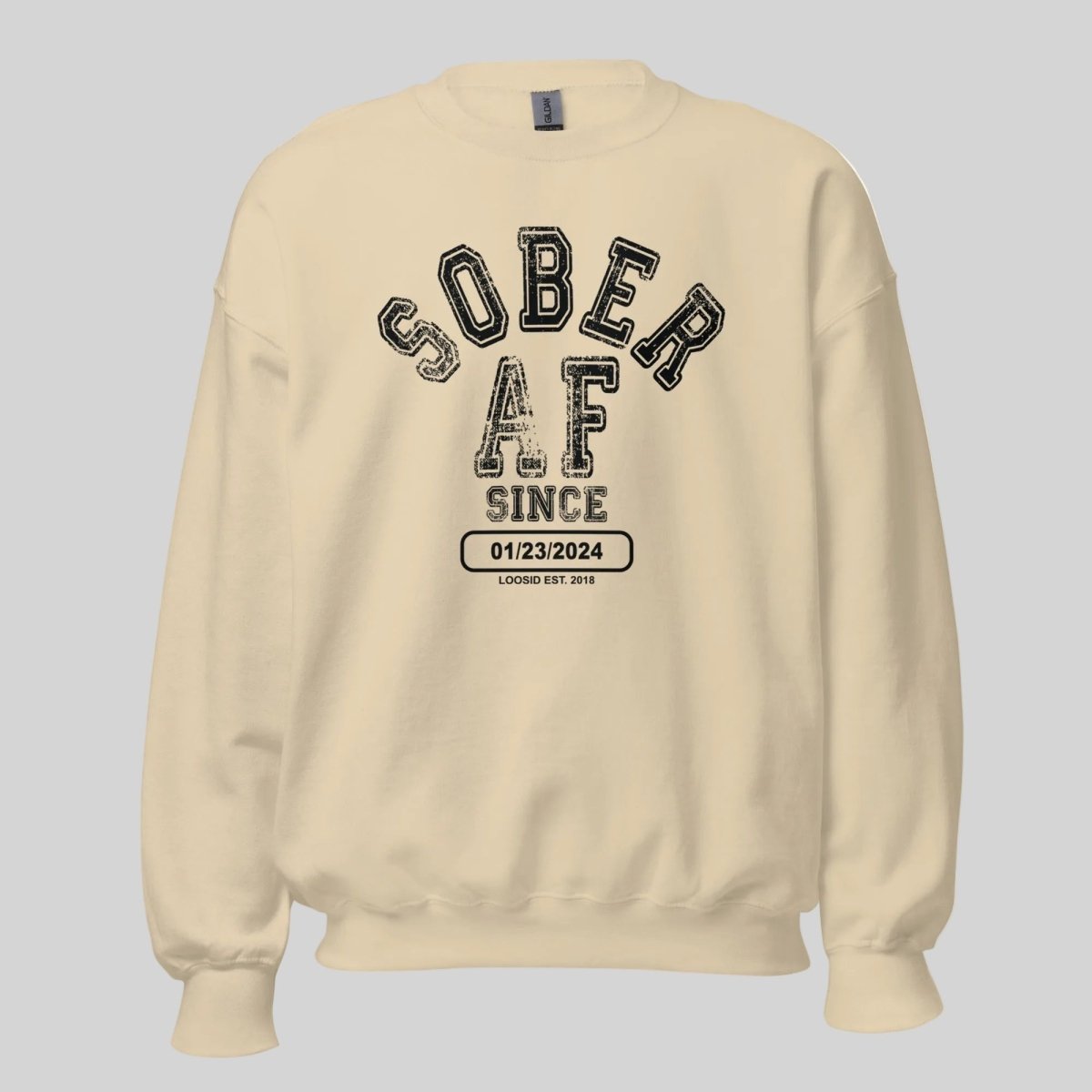 Sobriety Recovery Hoodie side view (view 26)
