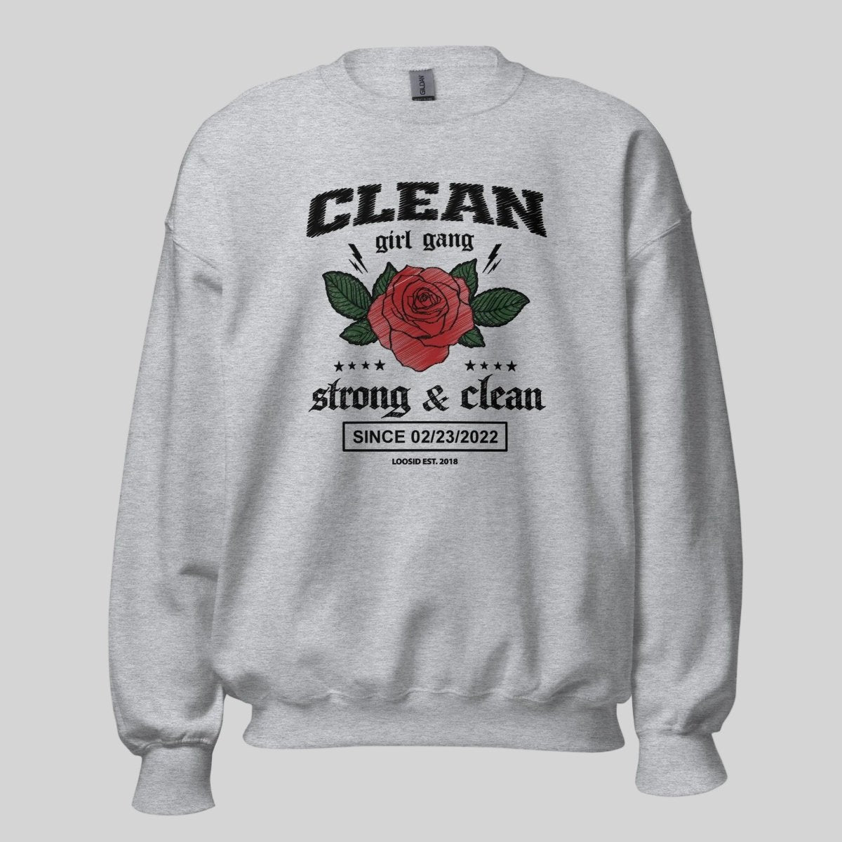 Strong & Clean Personalized Recovery Recovery Hoodie featuring the design (view 21)