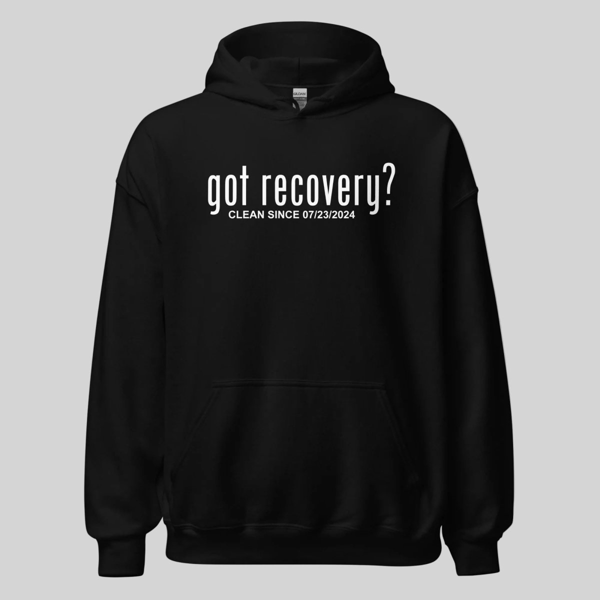 Got Recovery Recovery Hoodie flat lay styled image (view 3)