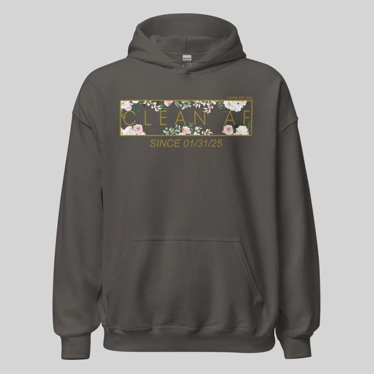 Clean AF Flower Recovery Hoodie lifestyle view (view 15)