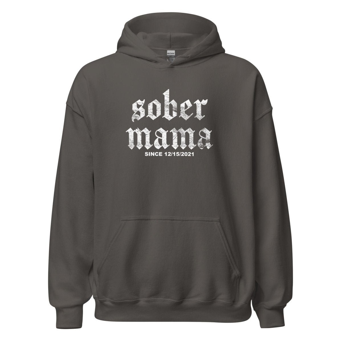 Sober Mama Recovery Hoodie packaging detail (view 8)