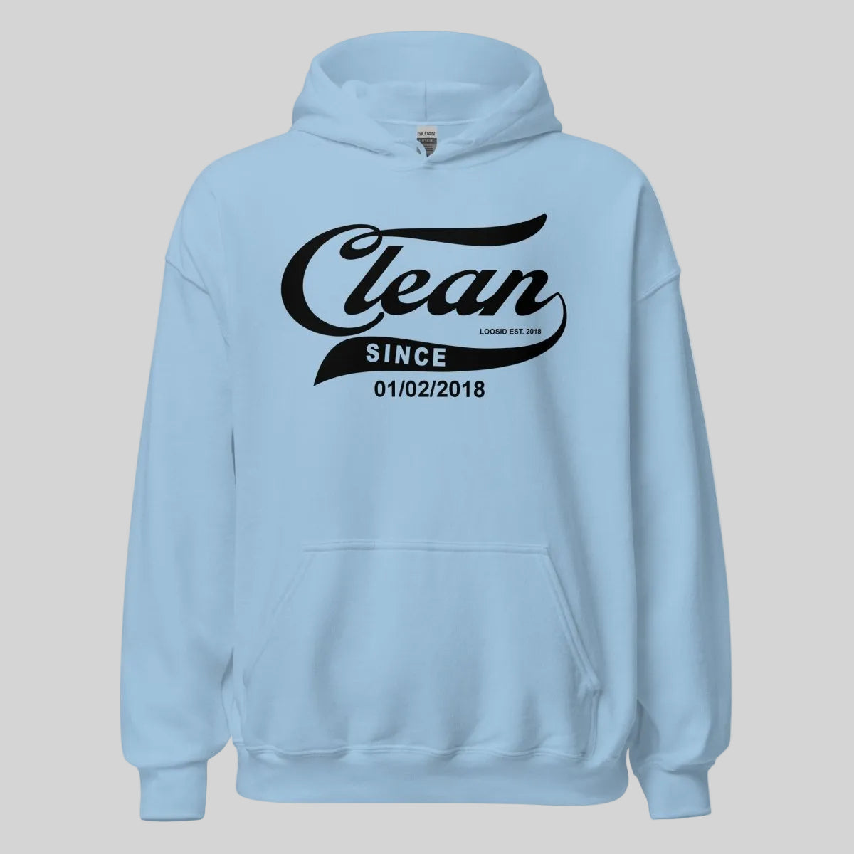 Clean Since Hoodie with Date Recovery Hoodie packaging detail (view 48)