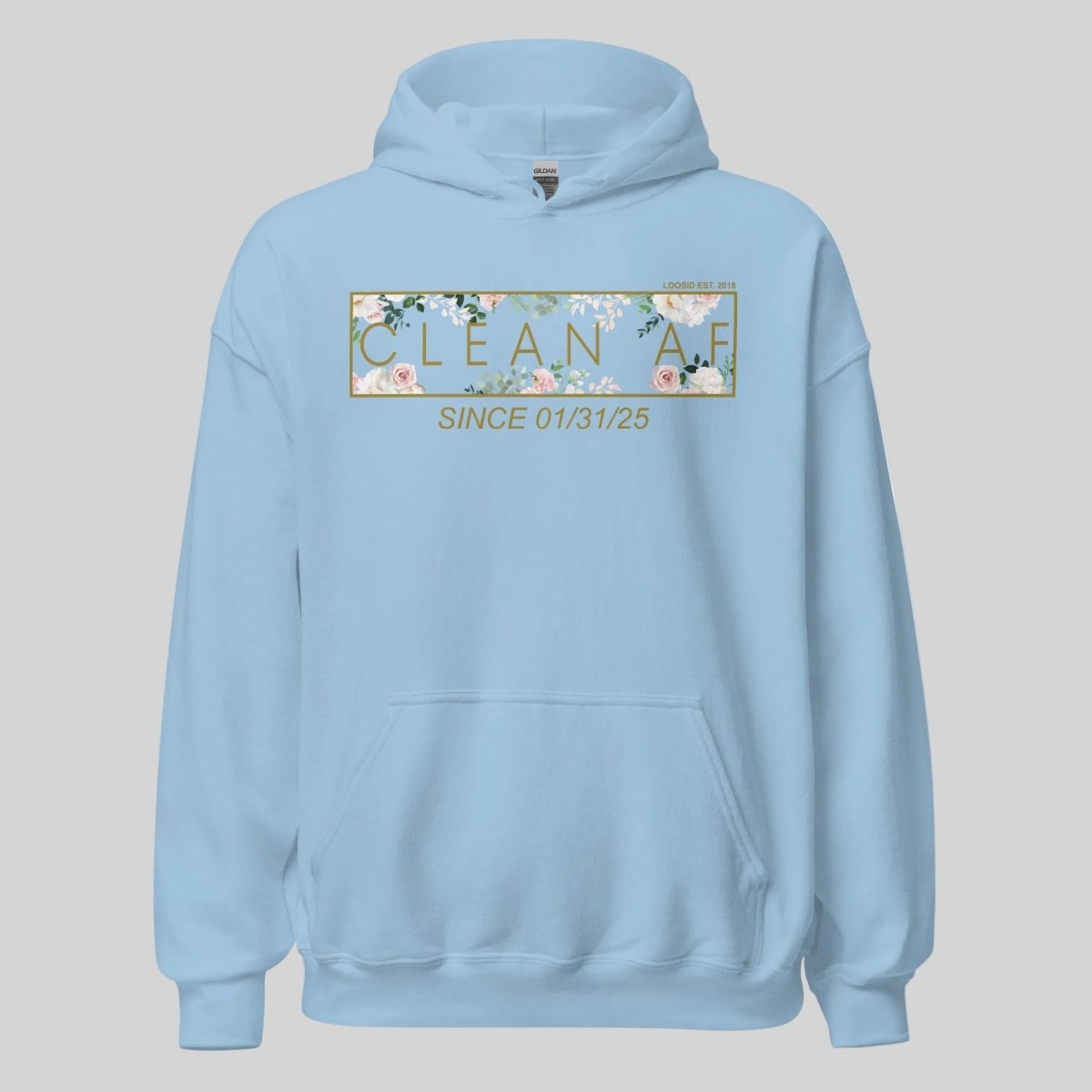 Clean AF Flower Recovery Hoodie packaging detail (view 18)