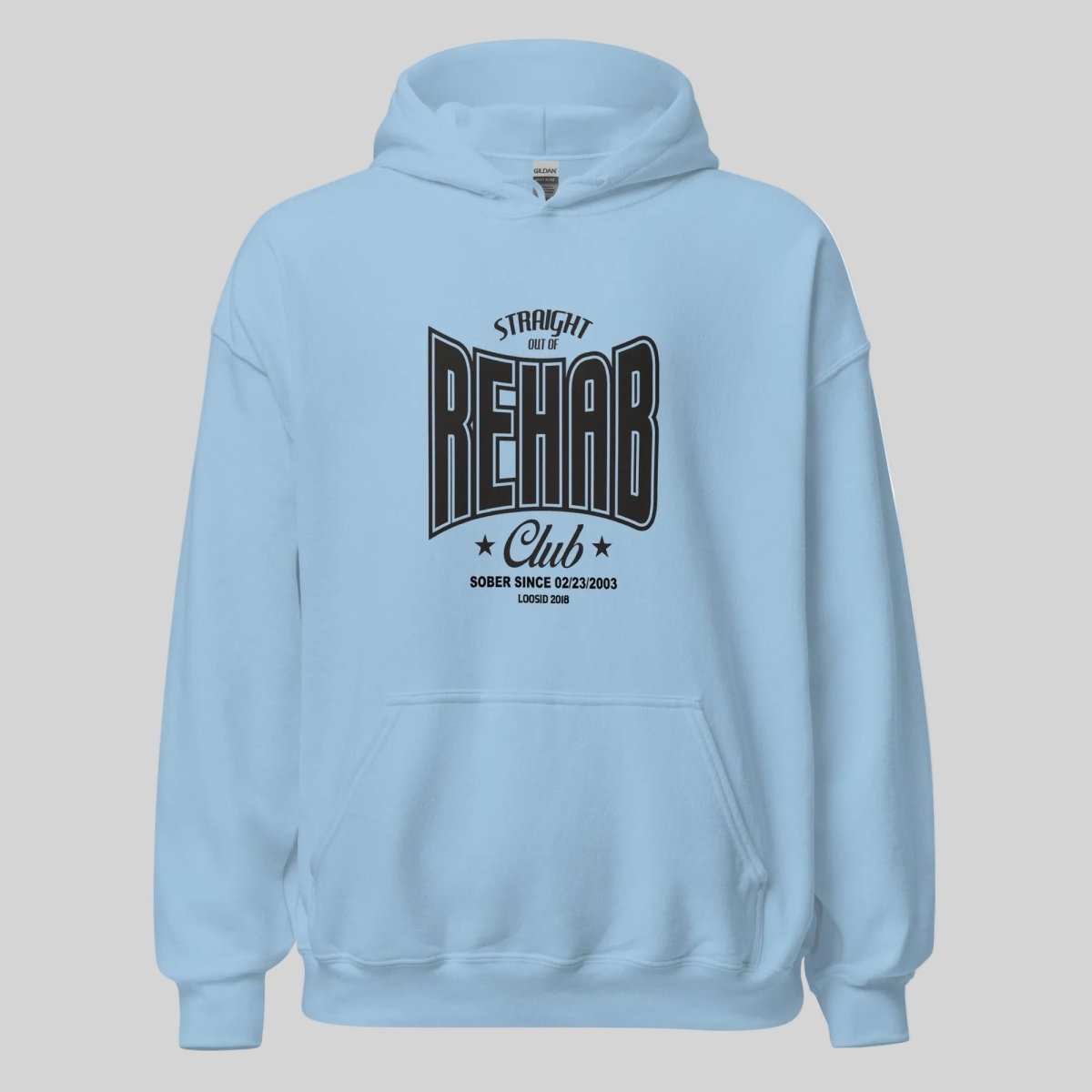 Rehab Recovery Hoodie graphic detail (view 34)