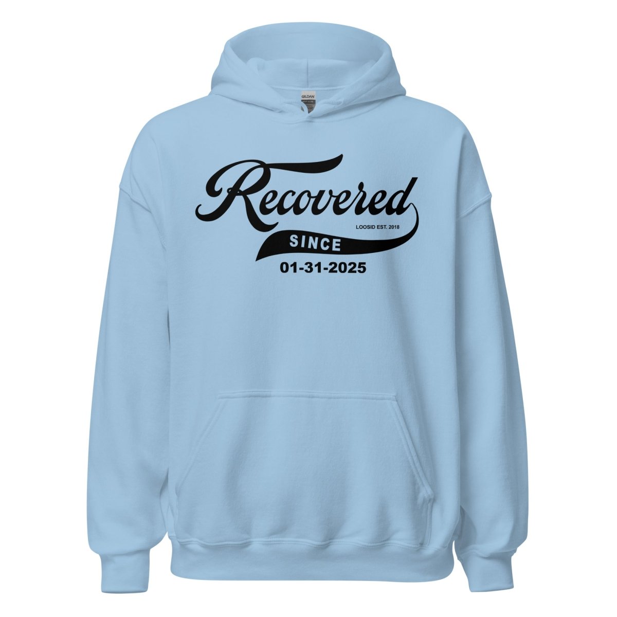 Recovered Since Recovery Hoodie product photo (view 30)