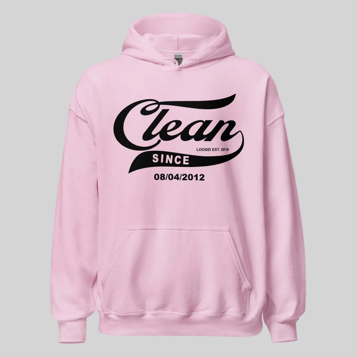 Clean Since Recovery Hoodie graphic detail (view 34)