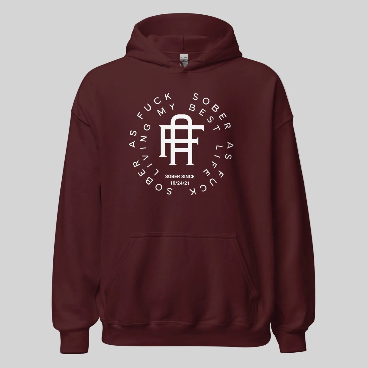 Living My Best Life Recovery Hoodie product photo (view 30)
