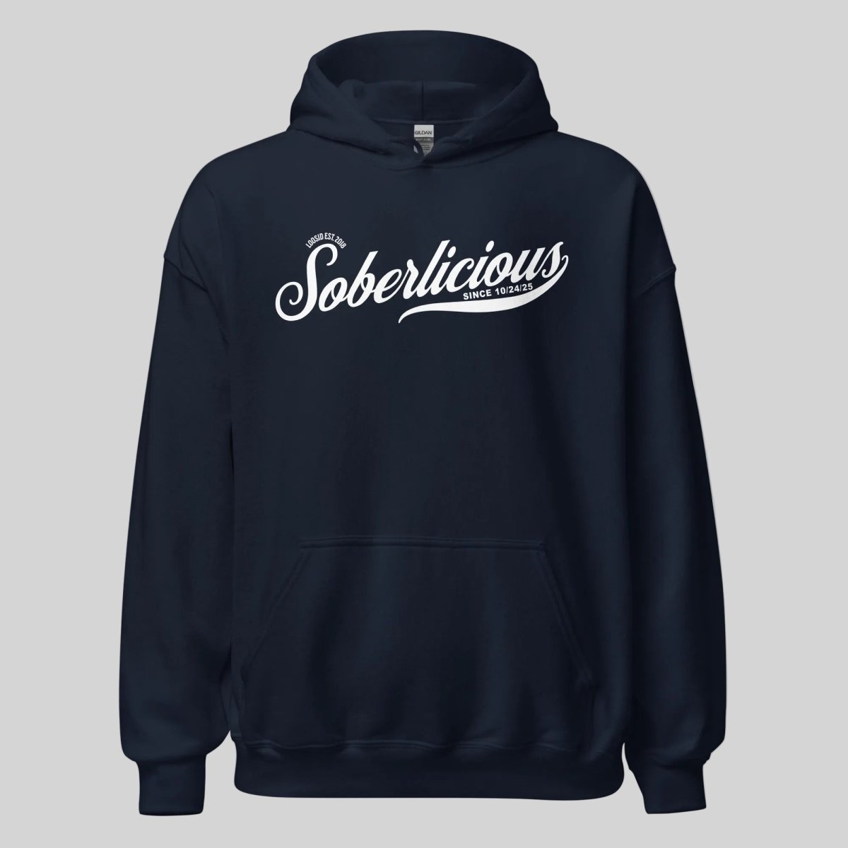 Soberlicious Recovery Hoodie side view (view 6)
