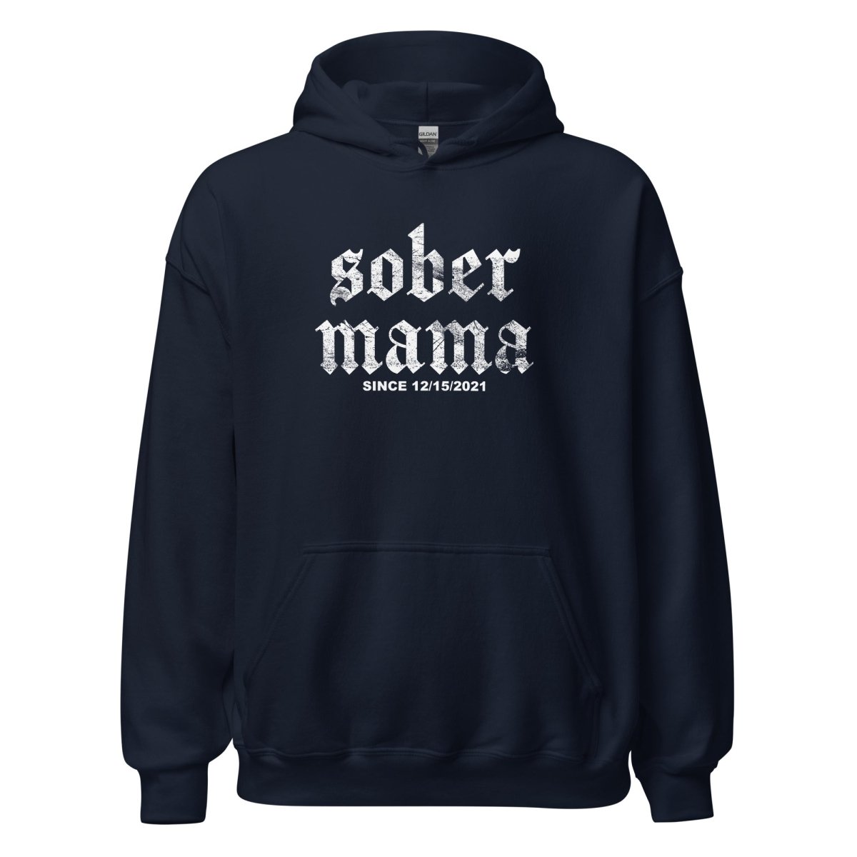 Sober Mama Recovery Hoodie lifestyle view (view 5)