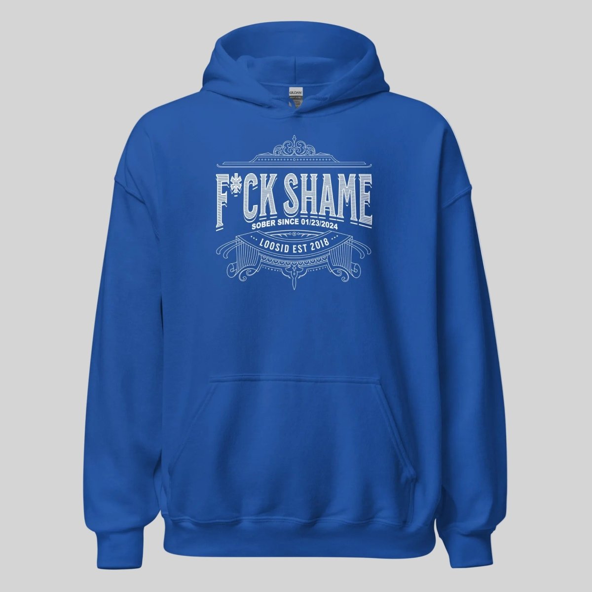 F*ck Shame Recovery Hoodie fit detail (view 29)