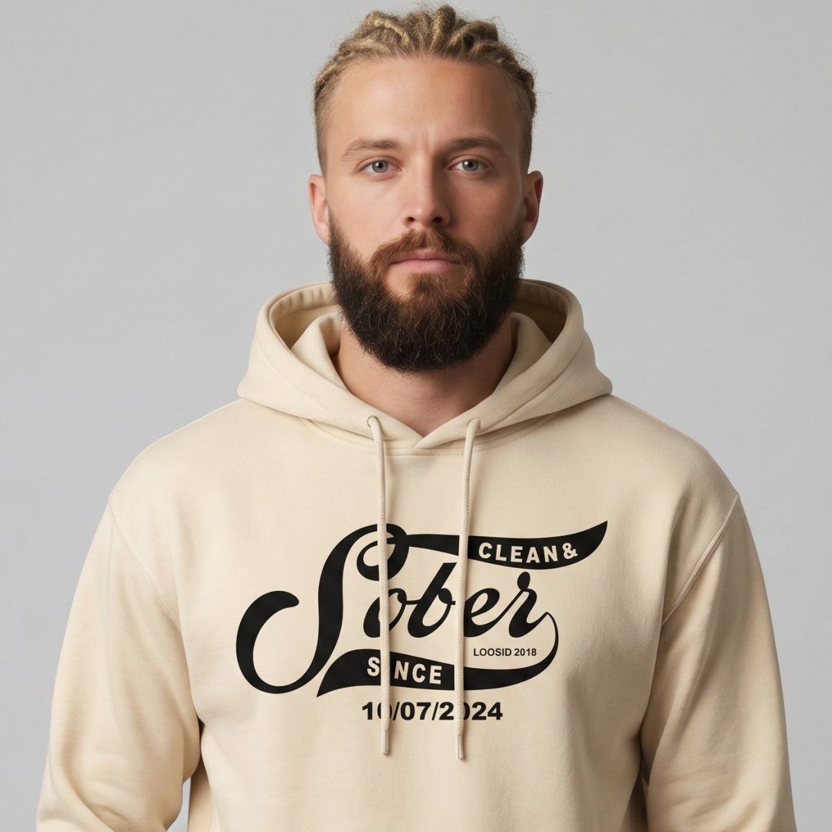Sober Since Recovery Hoodie product photo (view 30)