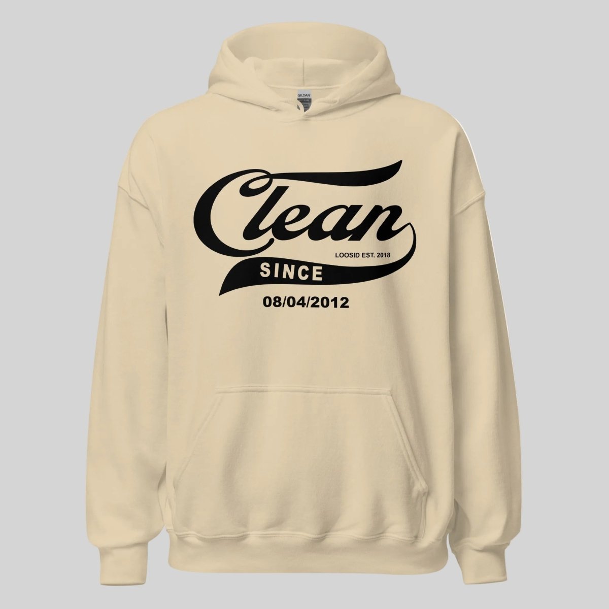 Clean Since Recovery Hoodie product photo (view 30)