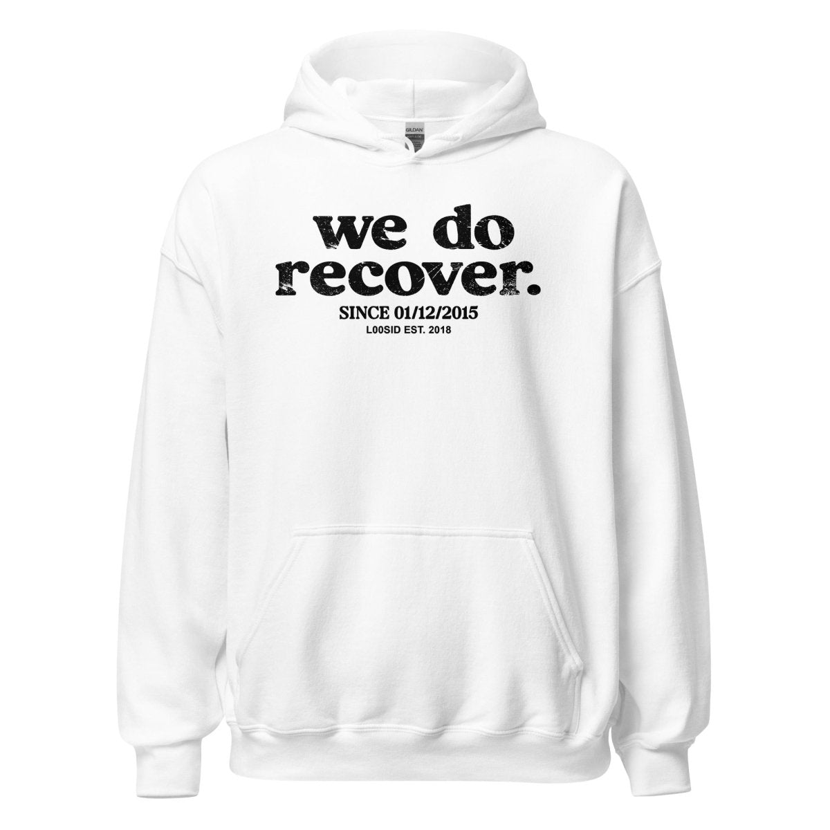 We Do Recover Since Recovery Hoodie graphic detail (view 14)