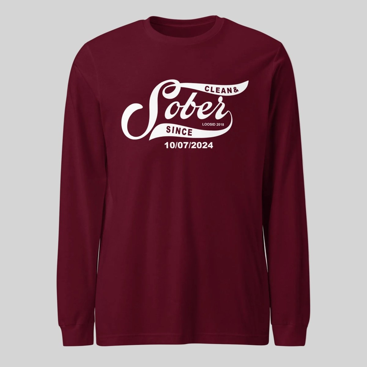 Long Sleeve Sober Sober T Shirt product photo (view 10)