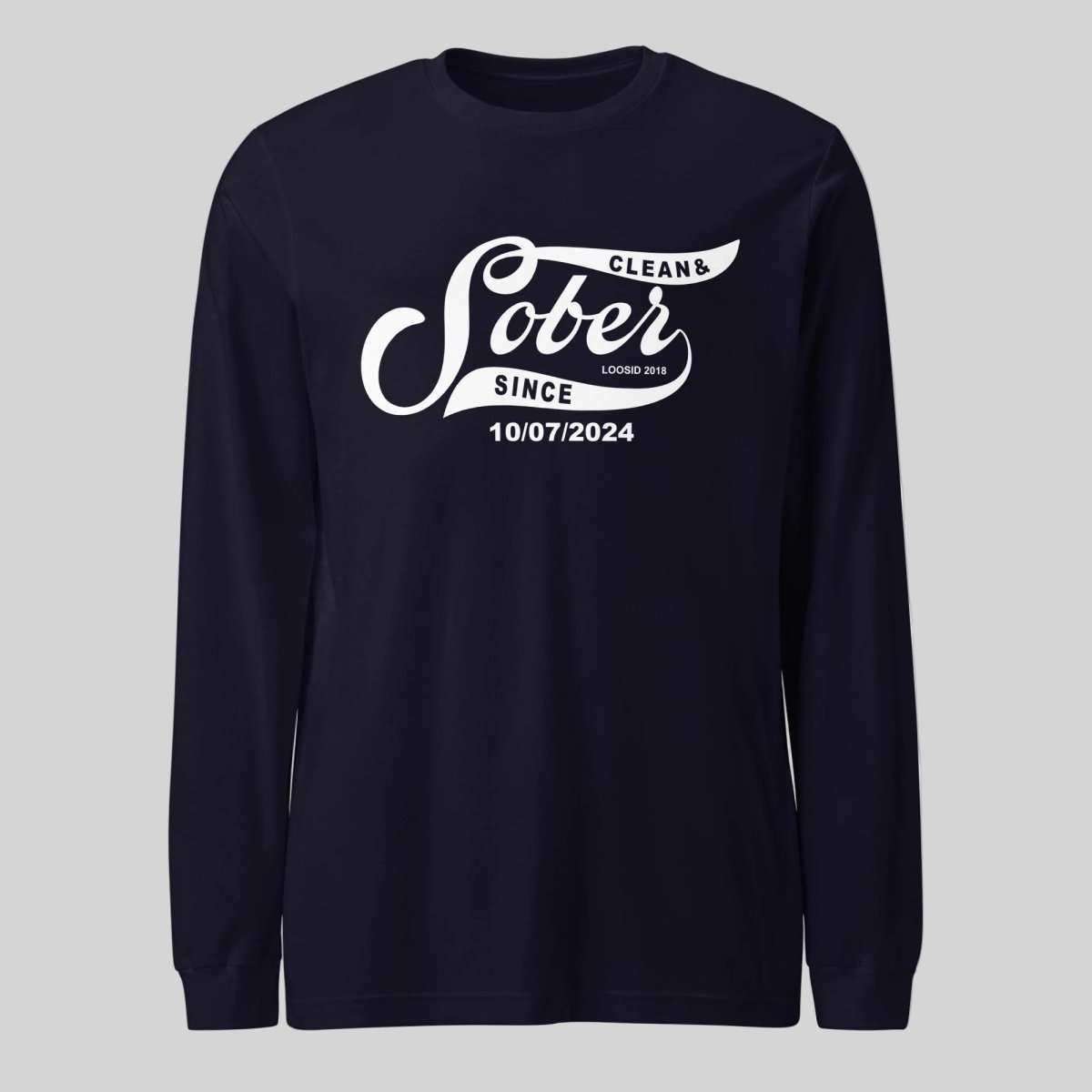 Long Sleeve Sober Sober T Shirt packaging detail (view 18)
