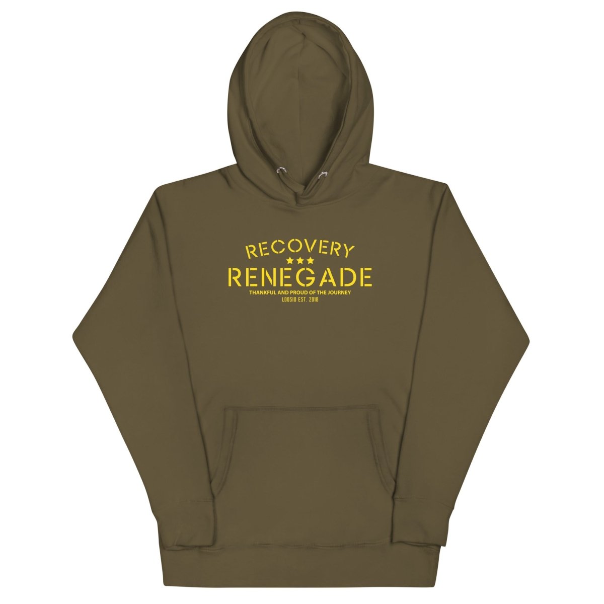 Thankful Recovery Renegade Recovery Hoodie packaging detail (view 8)
