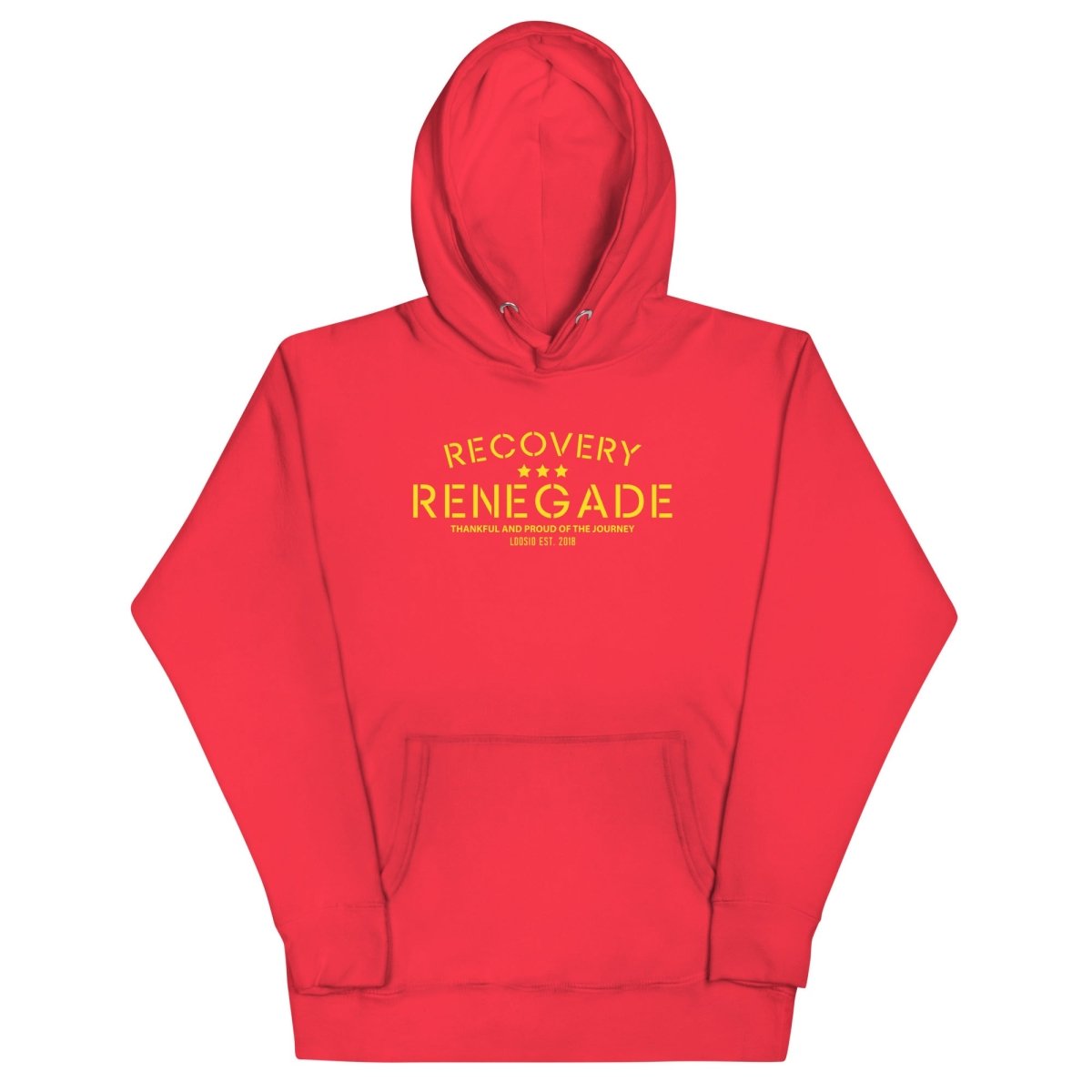 Thankful Recovery Renegade Recovery Hoodie featuring the design (view 11)