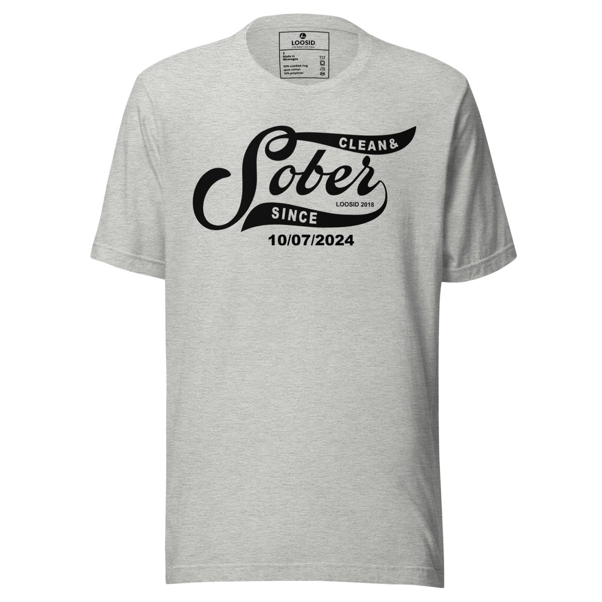 Sober Since Sober T Shirt lifestyle view (view 5)