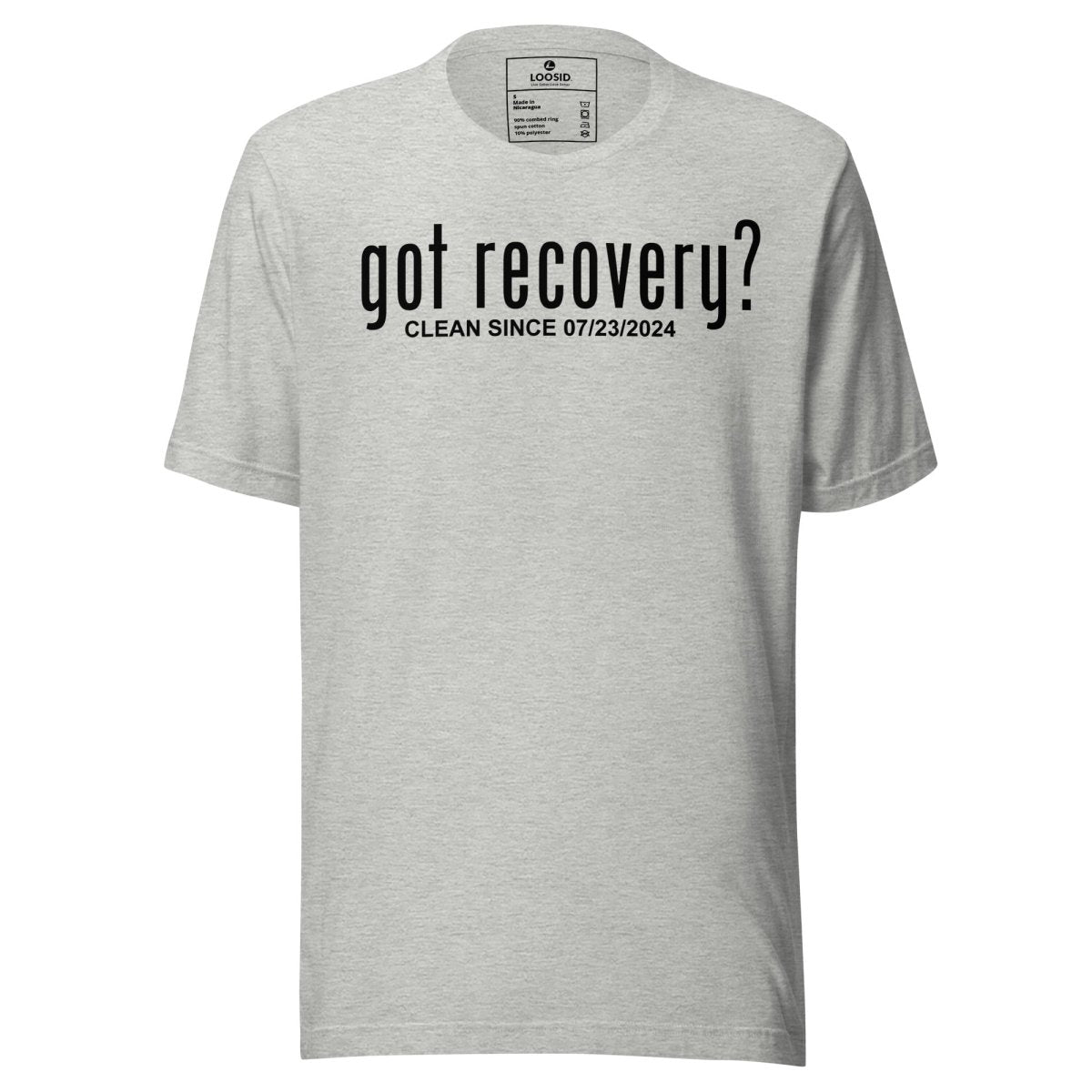 Got Recovery Sober T Shirt featuring the design (view 11)