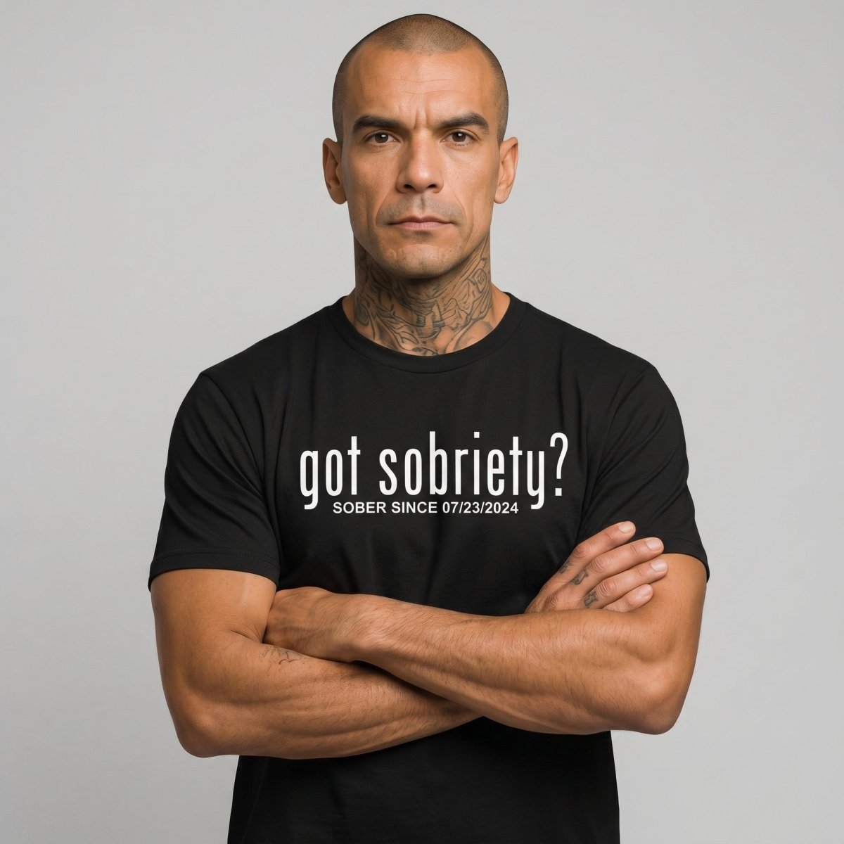 Loosid Got Sobriety Sober Since Sober T Shirt featuring the design