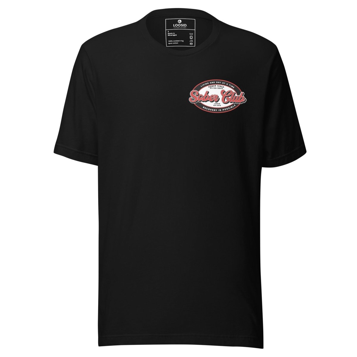 Sober Club Sober T Shirt lifestyle view (view 5)