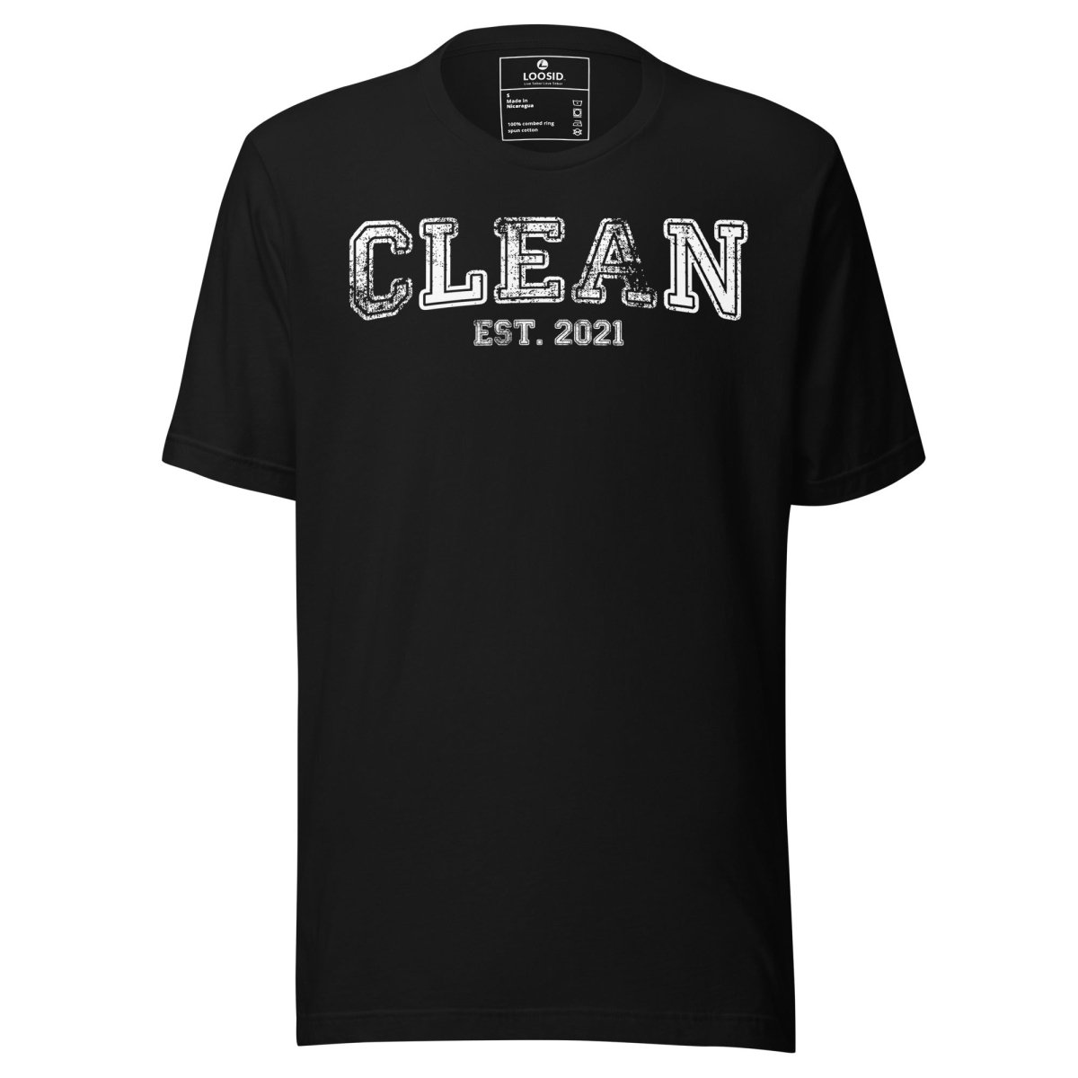 Clean EST. Sober T Shirt lifestyle view (view 5)