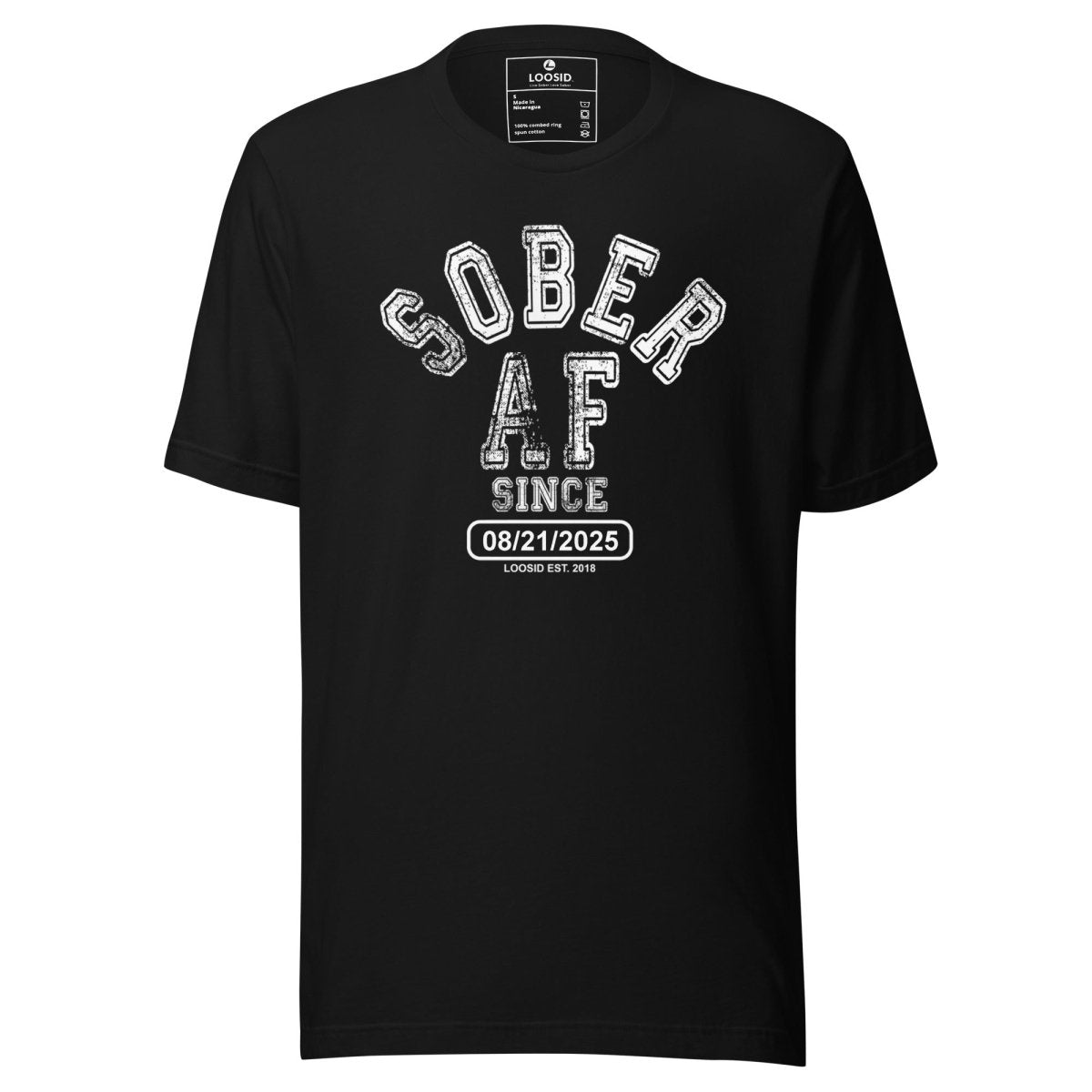 Sober AF Sober T Shirt lifestyle view (view 5)