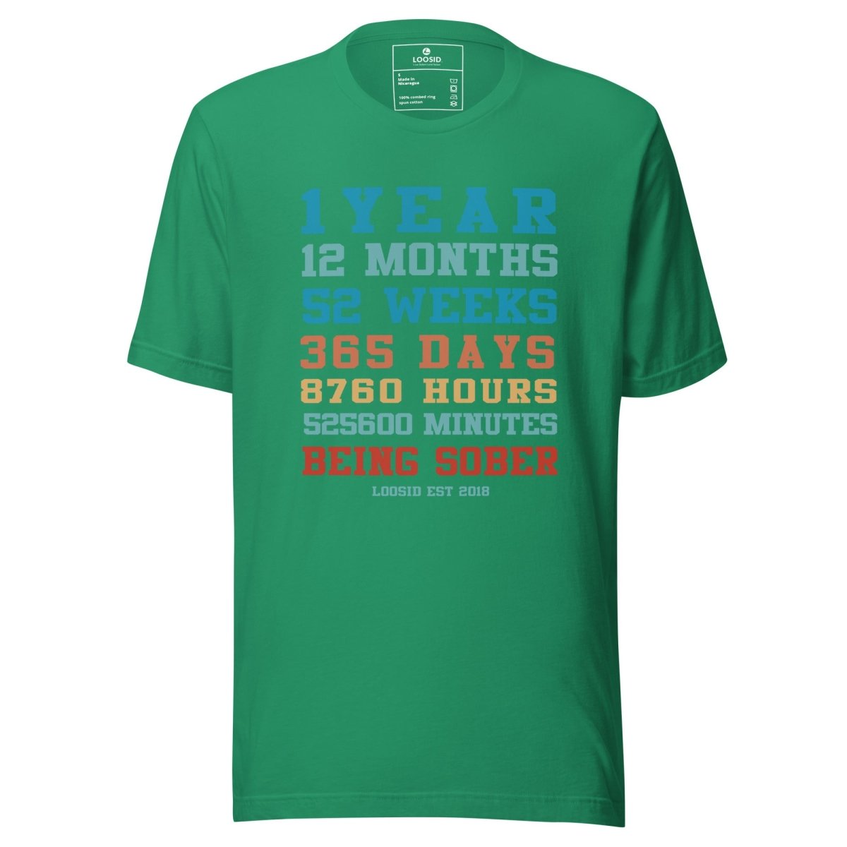 Sober Time Sober T Shirt graphic detail (view 14)