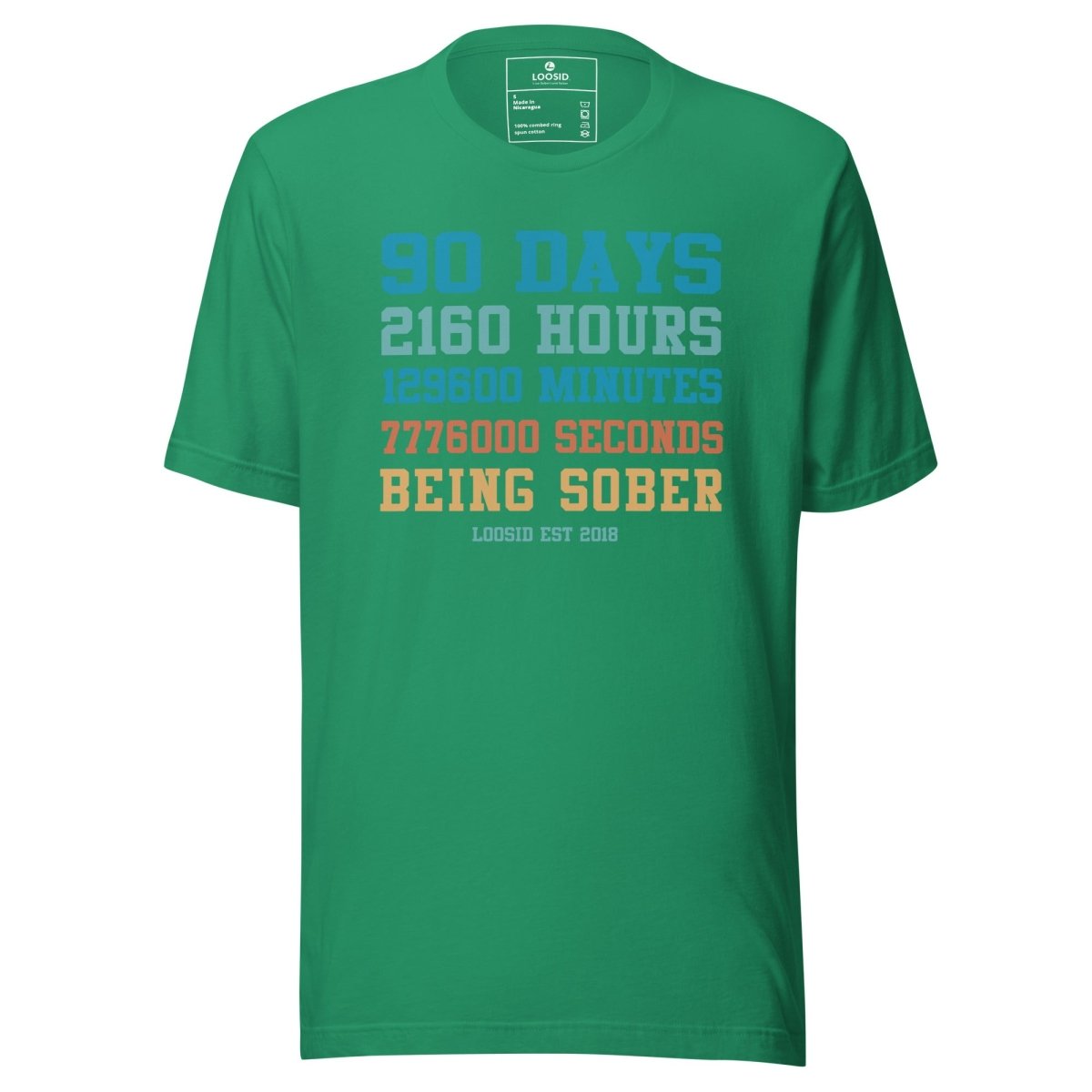 90 Days Sober Sober T Shirt lifestyle view (view 15)
