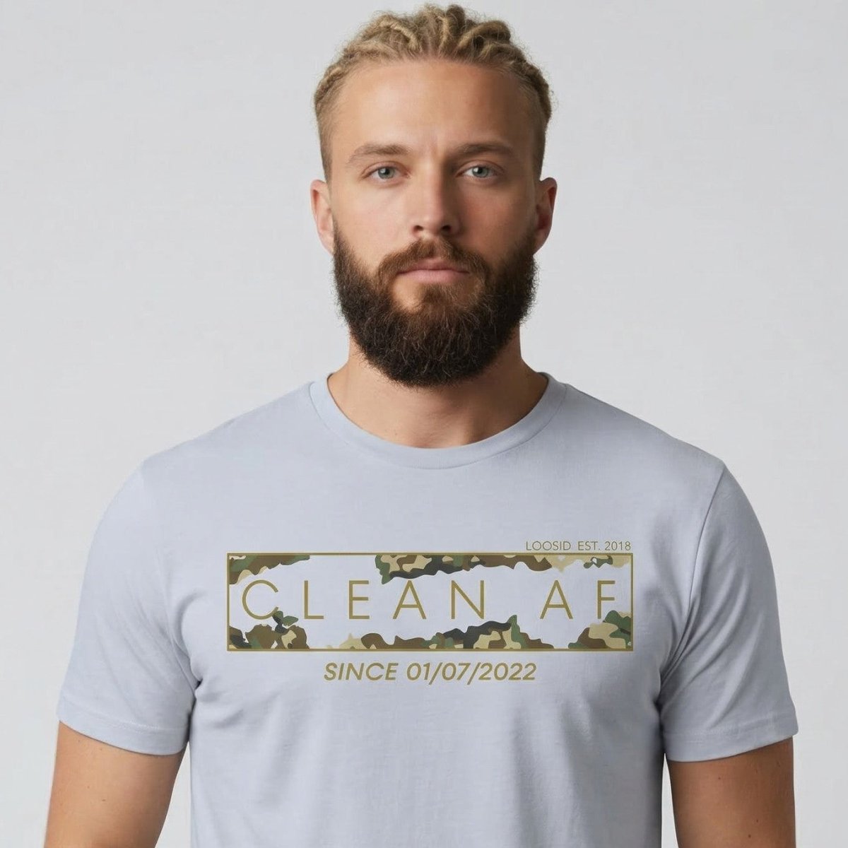 Since Date Men's Sobriety Sober T Shirt lifestyle view (view 15)