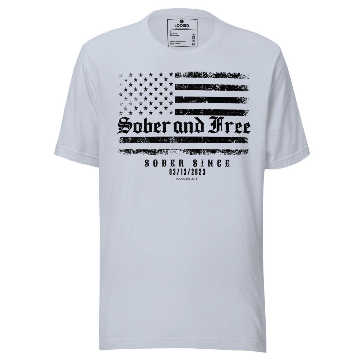 Sober and Free Sober T Shirt product photo (view 30)