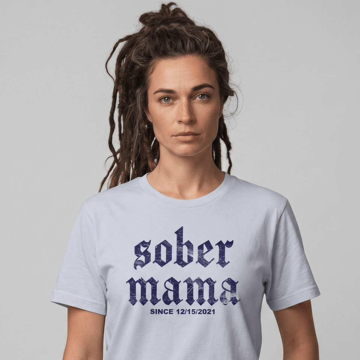 Sober Mama Sober T Shirt packaging detail (view 18)