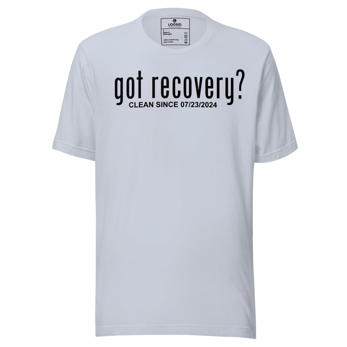 Got Recovery Sober T Shirt flat lay styled image (view 23)
