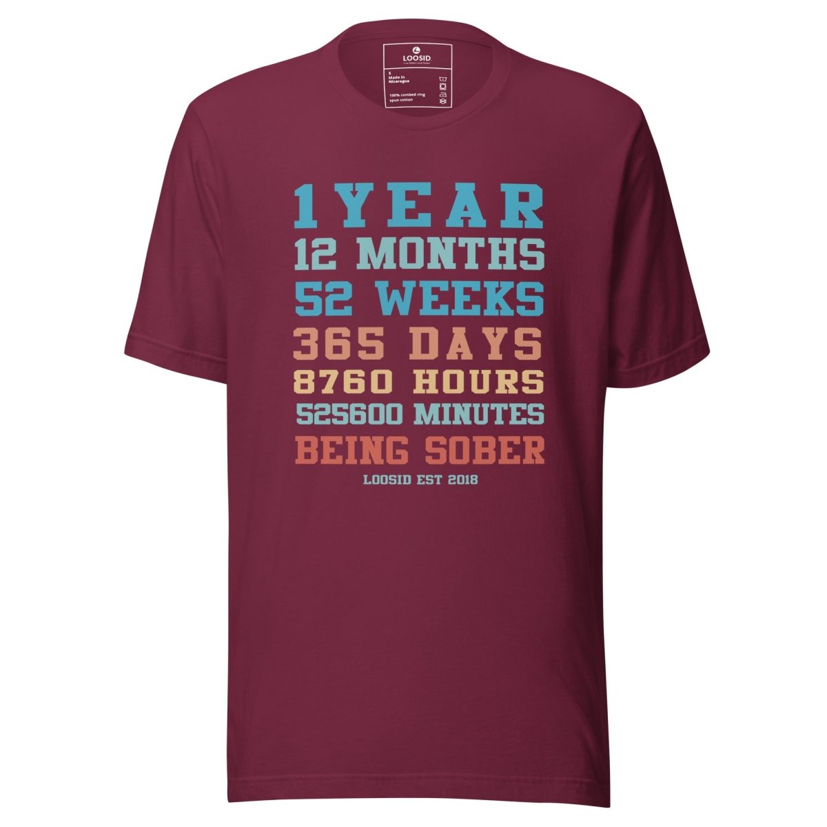 Sober Time Sober T Shirt fit detail (view 9)