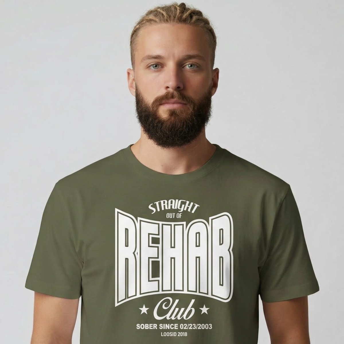 Rehab Sober T Shirt lifestyle view (view 15)