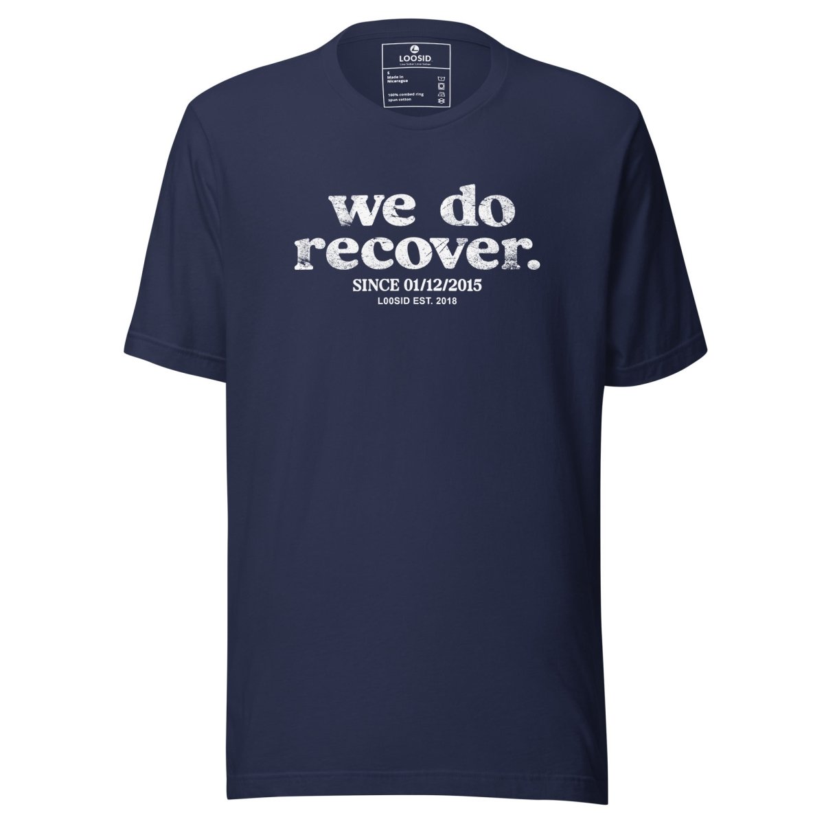 We Do Recover Women's Sober Sober T Shirt lifestyle view (view 5)