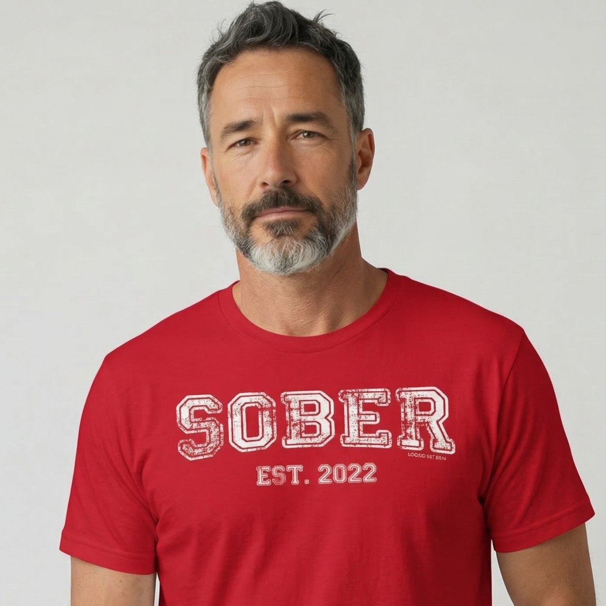 Sober Est. Year w Personalized Sobriety Year Sober T Shirt graphic detail (view 24)
