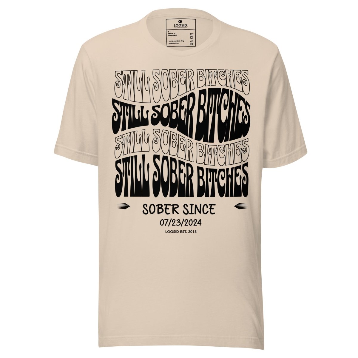 Still Sober B Sober T Shirt packaging detail (view 18)