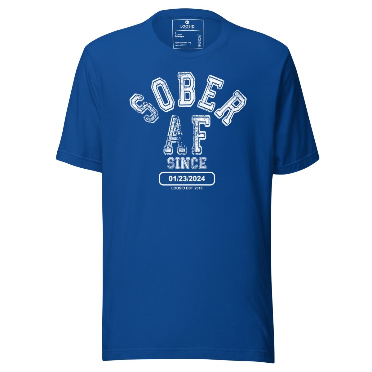 Sober AF Since Sober T Shirt lifestyle view (view 15)
