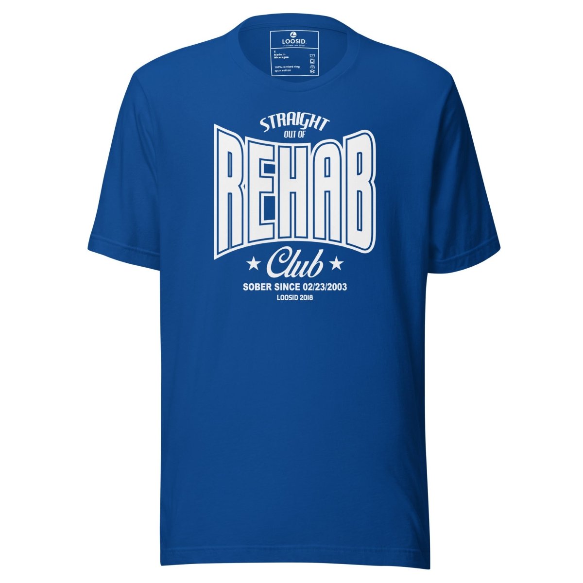 Rehab Sober T Shirt featuring the design (view 11)