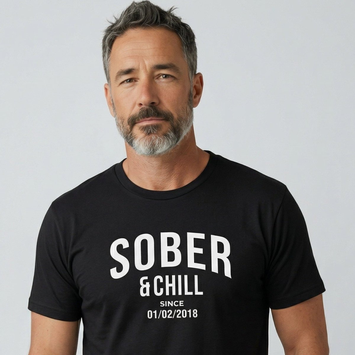 Loosid Sober and Chill Sober T Shirt featuring the design