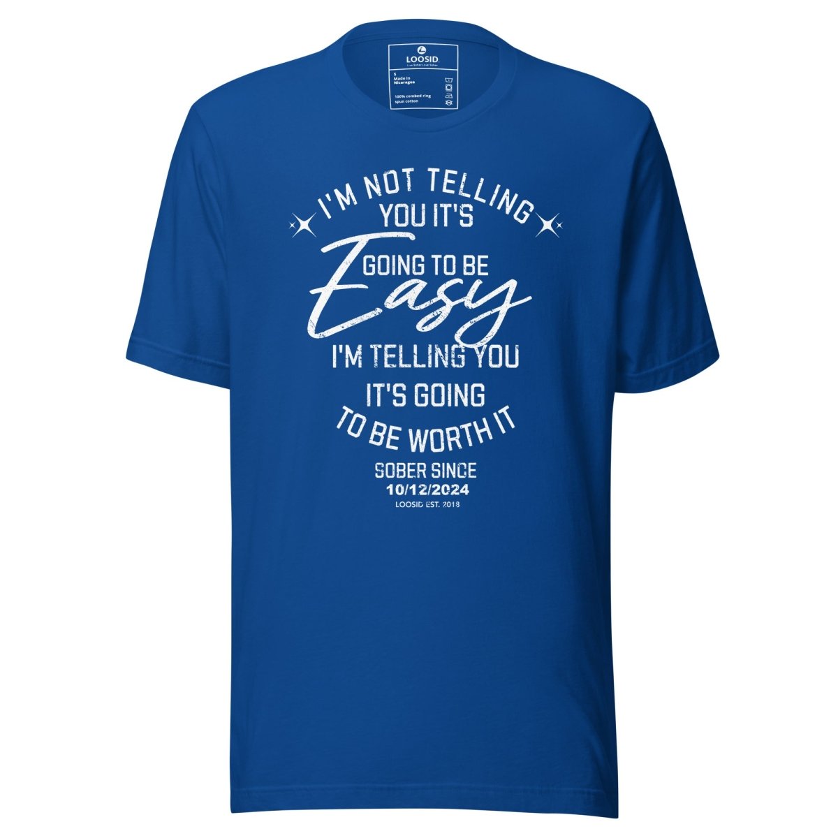 I'm Not telling Sober T Shirt fit detail (view 9)