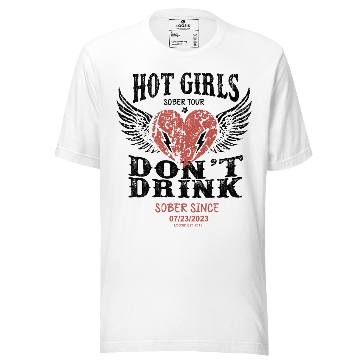 Hot Girls Sober T Shirt product photo (view 10)