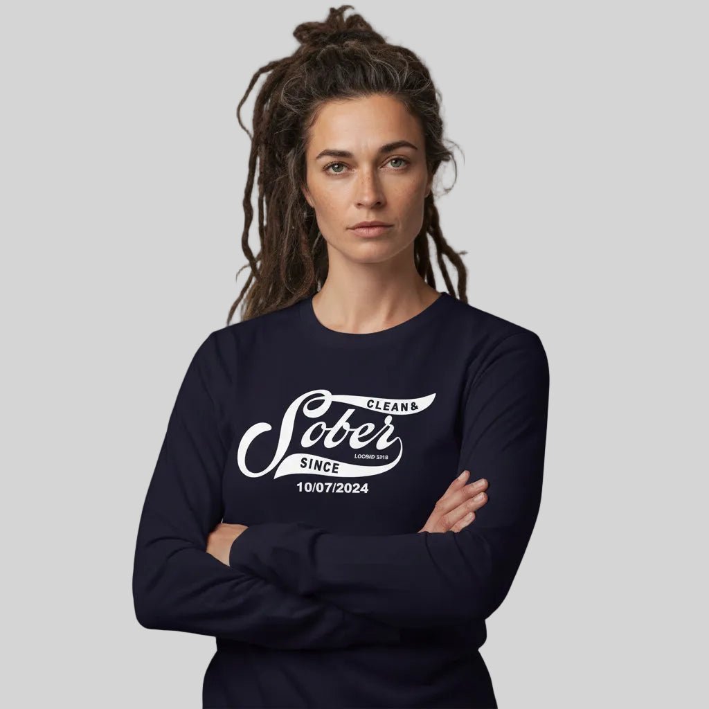 Long Sleeve Sober Sober T Shirt product photo (view 20)