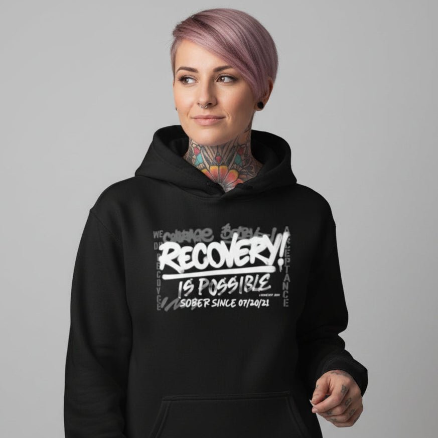 Recovery Is Possible for Women Recovery Hoodie product photo (view 10)