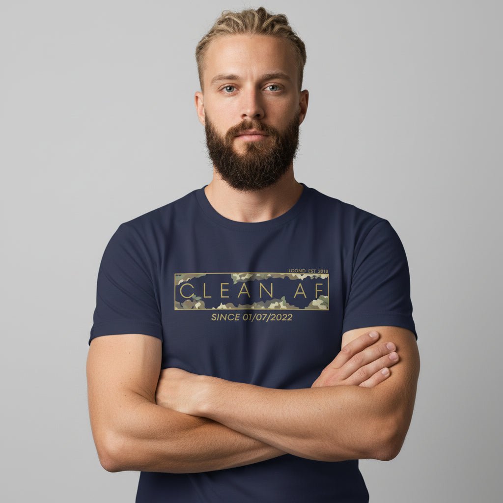 Since Date Men's Sobriety Sober T Shirt side view (view 6)