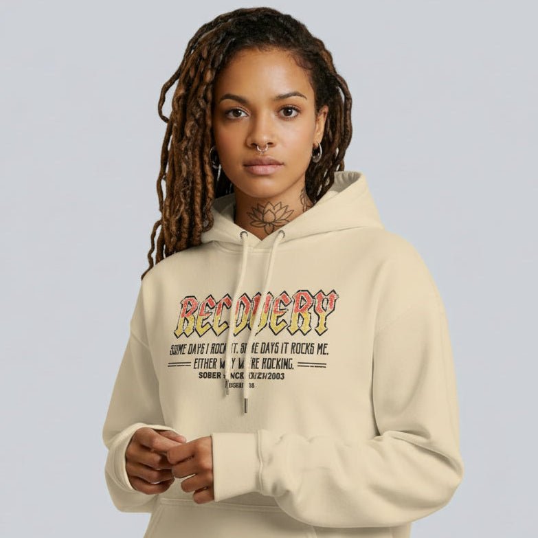 Recovery Rock Recovery Hoodie fit detail (view 19)