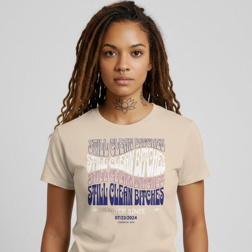 Still Clean B Sober T Shirt graphic detail (view 24)