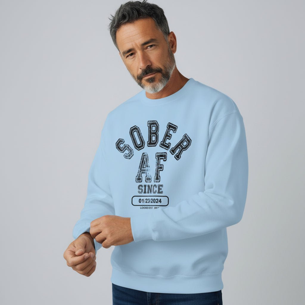 Sobriety Recovery Hoodie lifestyle view (view 25)