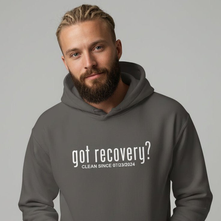 Got Recovery Recovery Hoodie flat lay styled image (view 13)